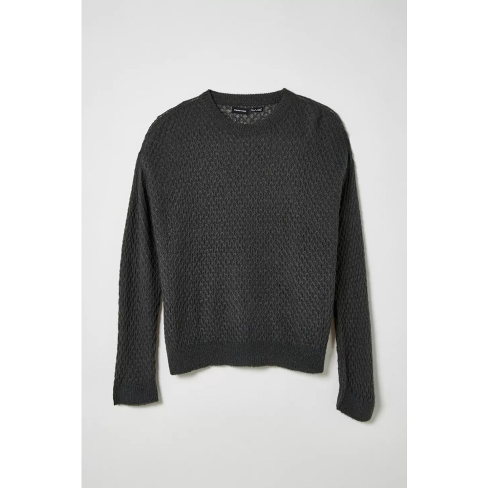 Standard Cloth Sheer Crew Neck‎ Sweater Small